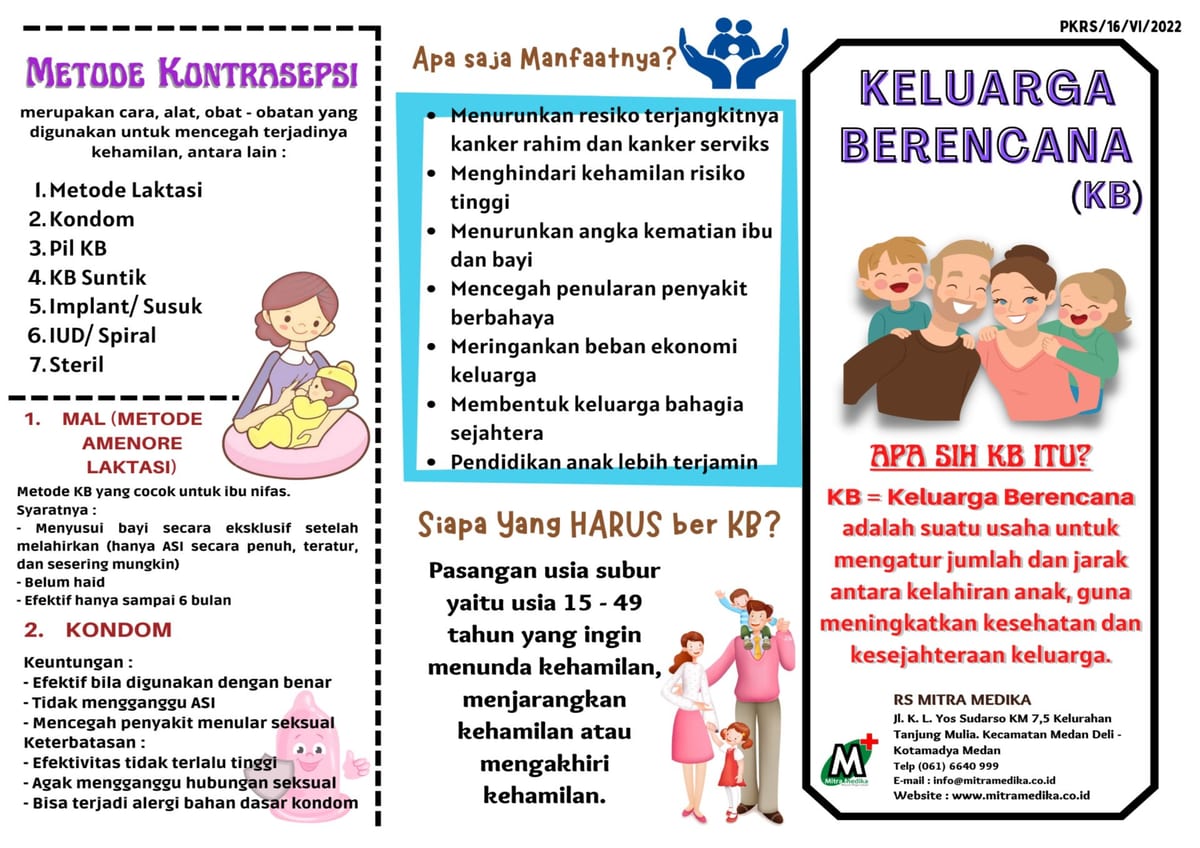 Edukasi Program Keluarga Berencana (KB): Pilihan Metode Kontrasepsi Sehat